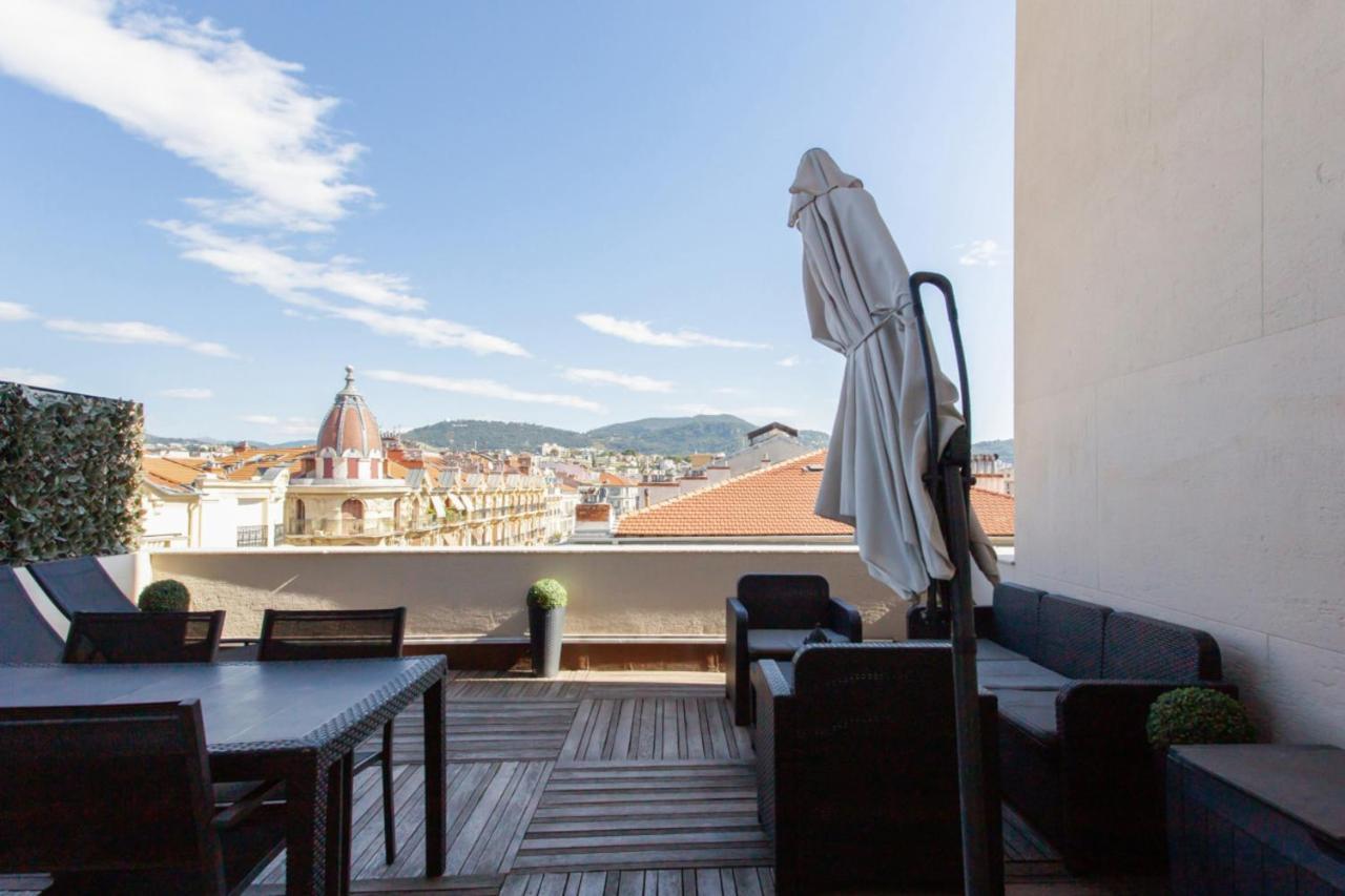 Bright Flat With An Exceptional Terrace At The Heart Of Nice - Welkeys ภายนอก รูปภาพ